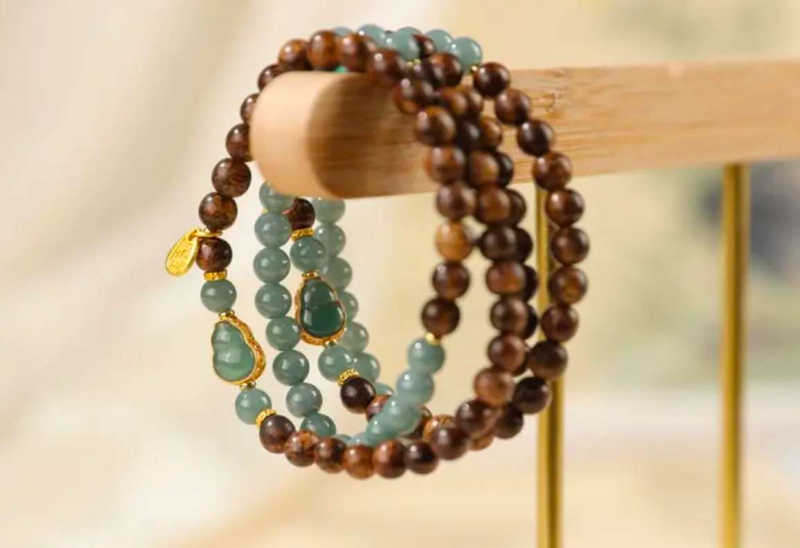 Jade Incense Wood Bracelet